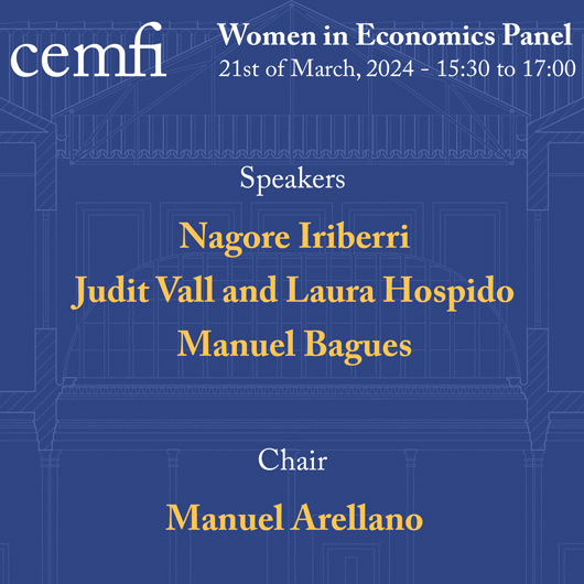 CEMFI organizes a Panel on Women in Economics