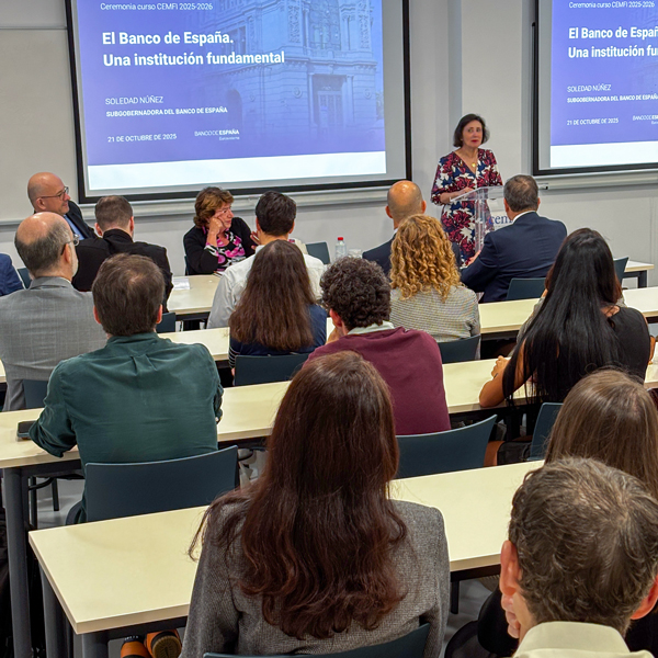 CEMFI inaugurates the 20252026 academic year of its new Graduate Program in Central Banking